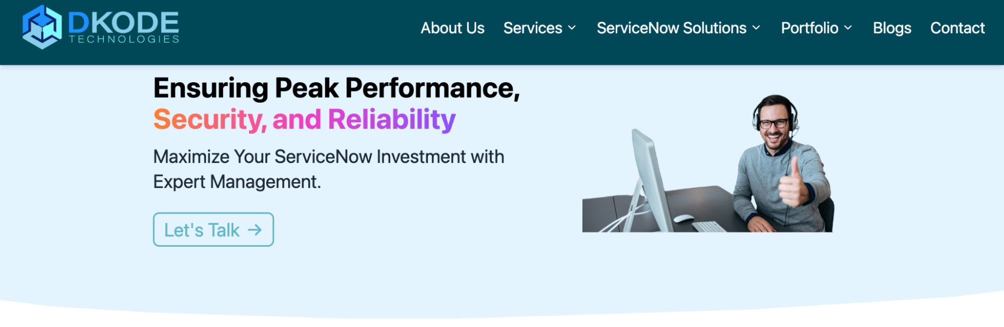 Benefits of Partnering with DKode Technologies for ServiceNow Managed Services